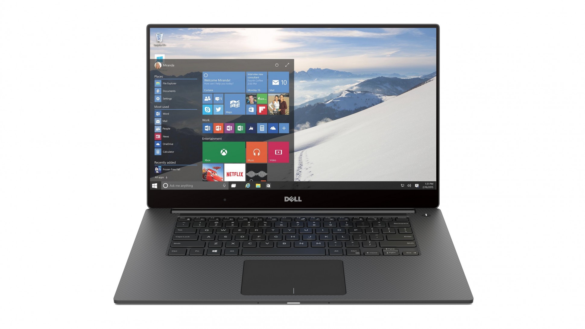 dell xps laptop 2016