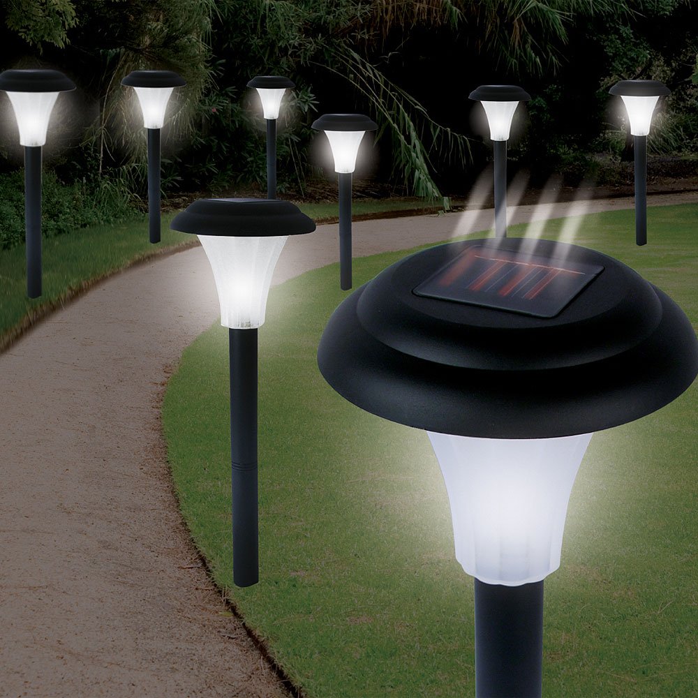 solar-powered LED lights