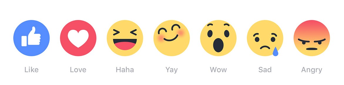 facebook reactions